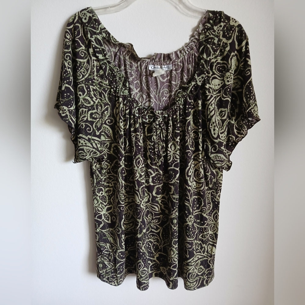 Vintage Claudia Richard 2X Top